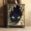Papier morwowy decoupage FPA2029 seria Czary Alicji - kot, oczy kota, baśniowe kompozycje* Mulberry decoupage paper FPA2029 Alice's Magic series - cat, cat eyes, fairy-tale compositions* Papel decoupage morera FPA2029 Serie Magia de Alicia - gato, ojos d
